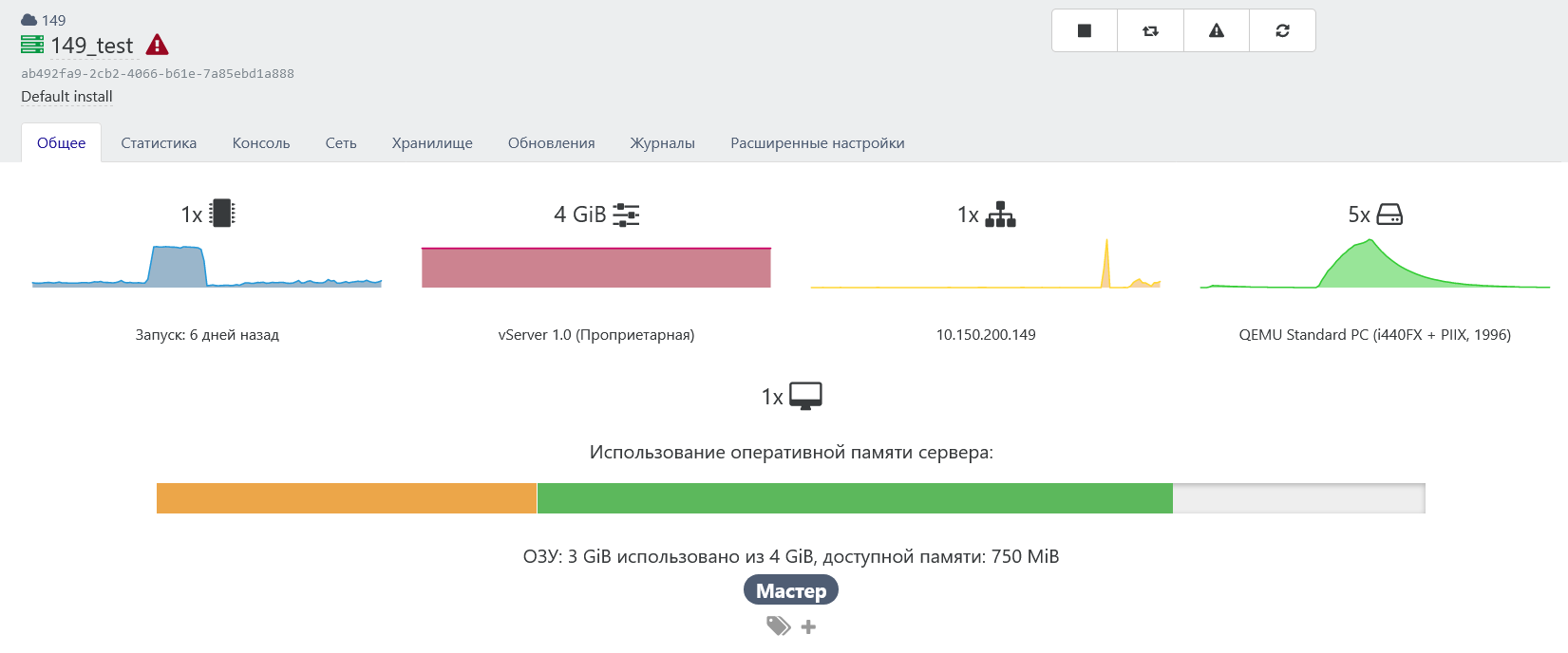 Общие сведения о сервере